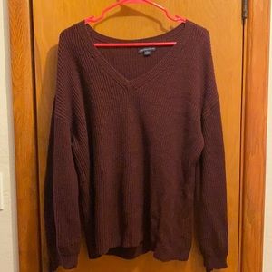 Maroon sweater